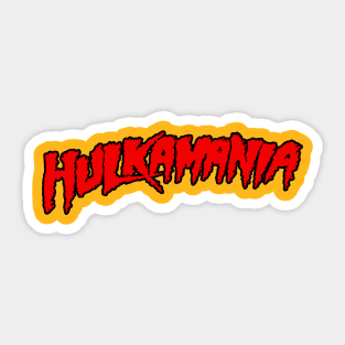 Hulk Hogan - Hulkamania - Wrestling Sticker